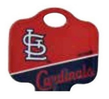 KABA ILCO CORP  KW1-MLB-CARDINALS A46               Decorative Key Blank, MLB Team Key, Kwikset/Titan, Cardinals Logo, KW1 Keyway, 46 Price Group