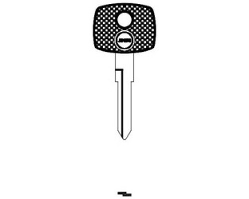 JMA USA  TP05ME-HM.P1 NP 21               Car Key Blank, Transponder, YM15T5, Brass, Nickel Plated, For Dodge