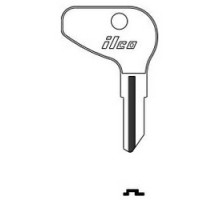 KABA ILCO CORP  1540 NP A13  AA00017352              Vehicle Key Blank, Brass, Nickel Plated, 13 Price Group, For Kubota