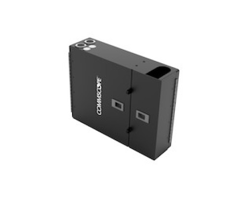 COMMSCOPE ENTERPRISE SOLUTIONS  760248902  WB2-EMT-BK-4P-MOD              Fiber Wall Enclosure Configured For 4 G2 Module, Cassette Adapter