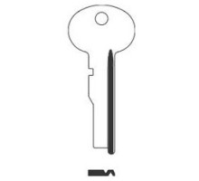 KABA ILCO CORP  1360G NS A93  AD01342013              Safe Deposit Key Blank, 0.32