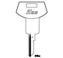 KABA ILCO CORP  B64 NP A06  AL01153002              Vehicle Key Blank, Brass, Nickel Plated, 6 Price Group, For General Motors