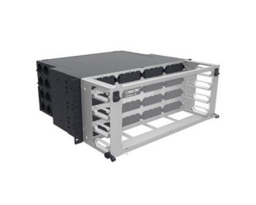 COMMSCOPE SYSTIMAX SOLUTIONS 760210757 HD-4U-FX       High Density 4U Modular Cassette Fixed Shelf, Accepts 16 InstaPATCH 360 Modules or MPO Panels, Providing Up To 192 Duplex LC Ports, Or Up To 128 MPO Ports