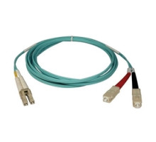 TRIPP LITE N816-10M        10Gb Duplex Multimode 50/125 OM3 LSZH Fiber Patch Cable LC/SC - Aqua, 10M 33-ft.