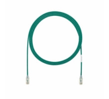 PANDUIT UTP28SP3MGR        TX6 Plus 28 AWG 4-Pair Stranded UTP Patch Cord, Modular Plug On Each End, Category 6/Class E Performance, Dual Rated CM/LSZH Rated, 3 m, Green