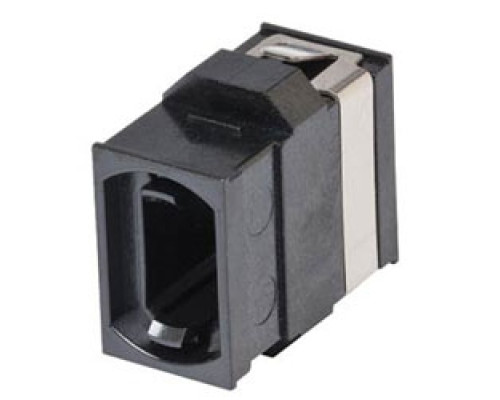 CORNING  ADP-MTP0-CNBRF-CLS               Fiber Optic Adapter, MTP, Reduced-Flange Mount, OM4+/OM4/OM3/OM2/OM1/OS2, black