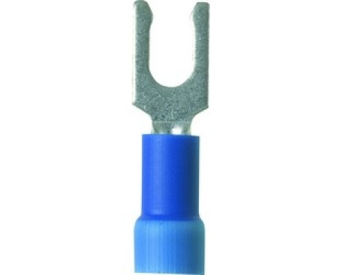 PANDUIT  PV14-10LFX-M               LOCKING FORK TERMINAL 18-14AWGVINYL INSULATED #10 STUD,ROHS BLUE, 1000/PK