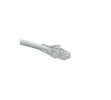 LEVITON  6AS10-10W               CAT 6A SlimLine Boot Patch Cord, 10 ft, White
