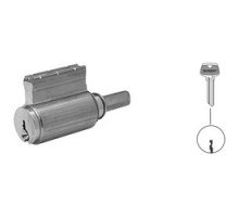 SARGENT  C10-1 15 LA 1-BIT               Door Lock Cylinder, LA Keyway, Satin Nickel, For 10/8/7/6500 Bored/Auxiliary/Integra/Mail Box Lock