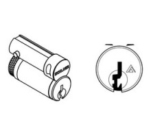 SCHLAGE ALLEGION BRAND  23-030-C125 626        Door Lock Cylinder, Conventional, FSIC, C125 Keyway, Satin Chrome