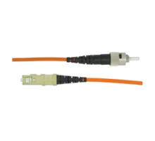 COMPULINK  STCSCCD18               2-Fiber Jumper 59.1ft / 18m 62.5 micron multimode ST to SC ceramic tip, Premium Performance OM1