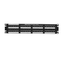 PANDUIT  CP48BLY               Mini-Com Patch Panel 48 Port 2 RU Black