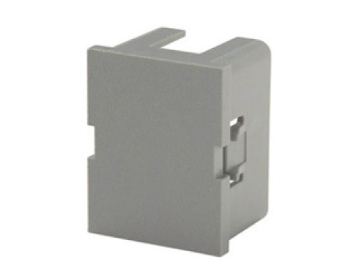 ORTRONICS 42100002-78        TracJack Blank Modules package of ten , Wiremold Gray