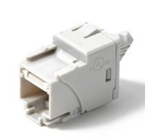 SIEMON COMPANY  U6-P00NS               UltraMAX Outlet, Category 6 UTP, RJ45, Panel Mount, Punch down, T568A/B