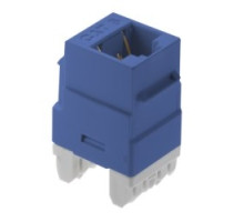 ON-Q/LEGRAND  WP3460-BE-V1  WP3460BEV1              RJ45 Cat 6 Keystone Insert, Blue