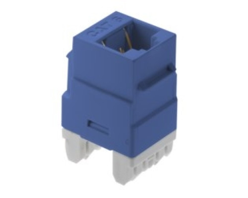 ON-Q/LEGRAND  WP3460-BE-V1  WP3460BEV1              RJ45 Cat 6 Keystone Insert, Blue