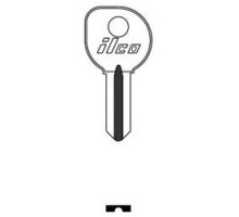 KABA ILCO CORP  1040A NP A15  AA29779002              Vehicle Key Blank, Brass, Nickel Plated, 15 Price Group, For Mercury/Mariner Outboard