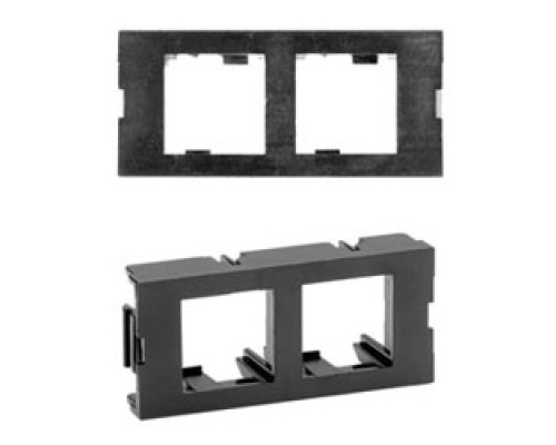 BELDEN  AX101755               MediaFlex MDVO Style Insert 2-port, Angled