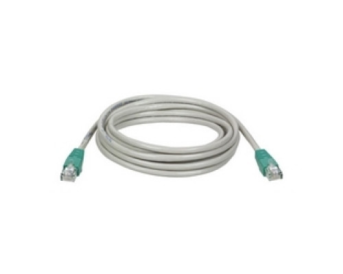 TRIPP LITE N010-010-GY        Cat5e 350MHz Molded Cross-over Patch Cable RJ45 M/M - Gray, 10-ft.