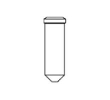 MUL-T-LOCK INC  PCY-PIN-PLG-2               Cylinder Keying Plug Pin, Internal, #2, Nickel Silver, 100 each per Bag