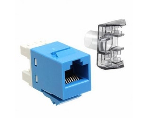 COMMSCOPE  1375055-6               1-Port Modular Jack 110 8W8P UTP T568A/B Category 6 SL Series Blue