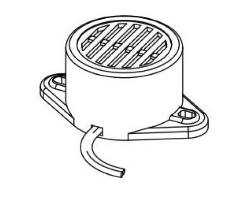 TRINE ACCESS TECHNOLOGY INC  BZ-12               Door Buzzer, Audible, Mini, For 12 Volt DC Electric Strike