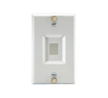 ON-Q/LEGRAND  WP3467SS               Keystone Wall Phone Plate, Pre-Molded, 2.76