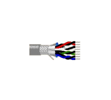 BELDEN  9806 0601000               Multi-Conductor - Low Capacitance Computer Cable for EIA RS-232/422 4-Pair 28 AWG PP SH PVC Chrome