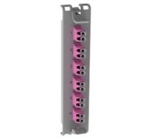 BELDEN  FFSX06LD               Faceplate and Panel Frame, 12-Fiber, 6-LC Duplex Port, 1.39