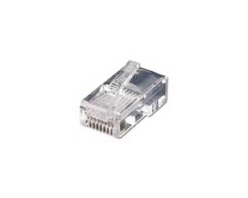 HUBBELL PREMISE WIRING  BRMOD4P25N               MOD PLUG 8POS 8CON, 24 AWG  SLD OR STRNDED .030-.036 INSULO.D. 25/PK ROHS
