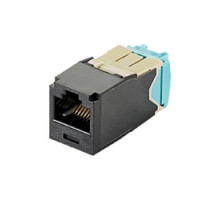 PANDUIT  CJT6X88TGBL               Mini-Com UTP RJ45 Cat 6A TG Jack Module Black