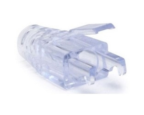 PLATINUM TOOLS INC  100036C               Connector Strain Relief, Clear, For EZ-RJ45/Cat 6 Cable Connector, 50 each per Clamshell