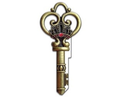 LUCKY LINE PRODUCTS INC  B146S               House Key, Schlage, Skeleton, Brass, Enamel Coating, 1 each per Card