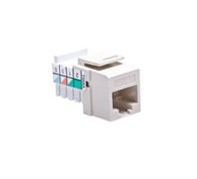 LEVITON  5EHOM-RT5               HOME 5e Snap-In Jack, T568A Wiring, Light Almond