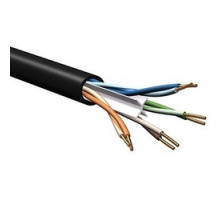 BELDEN  7927A 0102000               Multi-Conductor - Category 6 DataTuff Twisted Pair Cable 4-Pair 23 AWG PP PVC Black