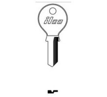 KABA ILCO CORP  HU3 NP A13               Cylinder Lock Key Blank, Brass, Nickel Plated, 13 Price Group, For Huwill