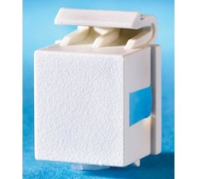 ORTRONICS  KSB10-99               Blank, Keystone, Wiremold Ivory