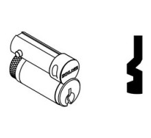 SCHLAGE ALLEGION BRAND  23-030-E 606        Door Lock Cylinder, Conventional, FSIC, E Keyway, Satin Brass