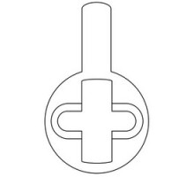 GENERAL LOCK  SA CAM               Mortise Cylinder Cam, Sargent Keyway, For Standard Mortise Cylinder