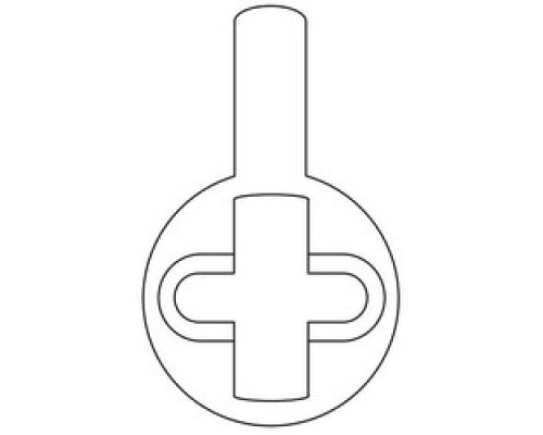 GENERAL LOCK  SA CAM               Mortise Cylinder Cam, Sargent Keyway, For Standard Mortise Cylinder