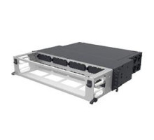 COMMSCOPE SYSTIMAX SOLUTIONS 760210740 HD-2U-FX       High Density 2U Modular Cassette Fixed Shelf, Accepts 8 InstaPATCH 360 Modules or MPO Panels, Providing Up To 96 Duplex LC Ports, Or Up To 64 MPO Ports