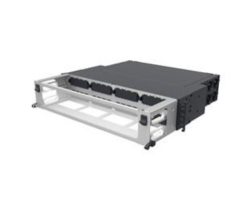 COMMSCOPE SYSTIMAX SOLUTIONS 760210740 HD-2U-FX       High Density 2U Modular Cassette Fixed Shelf, Accepts 8 InstaPATCH 360 Modules or MPO Panels, Providing Up To 96 Duplex LC Ports, Or Up To 64 MPO Ports