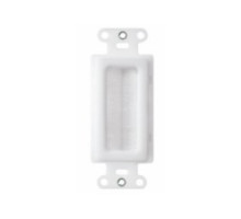 ON-Q/LEGRAND  WP1014WH5               Cable Access Strap, Pre-Configured, Decorator, 1.65