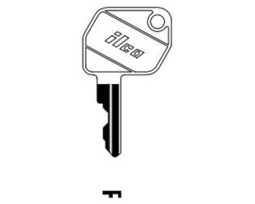 KABA ILCO CORP  1592 NP A08  AA00018902              Vehicle Key Blank, Brass, Nickel Plated, 8 Price Group, For Ford Tractor