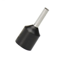 PANDUIT FSDXL78-8-C        Polypropylene insulated ferrules single wire black DIN color expanded short circuit protection end sleeve, #16 AWG 1.50mmA2 Wire Size, 0.32 8.0mm Pin Length.