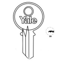 ASSA ABLOY ACCENTRA  RN11SB               Lock Key Blank, 6-Pin, Standard Bow, Single Section, SB Keyway, 0.51