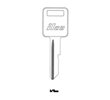 KABA ILCO CORP  B48-NP NP A32  IAE00001442              Vehicle Key Blank, Brass, Nickel Plated, 32 Price Group, For General Motors