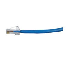 COMPULINK  M88DE25FL506               Patch Cord Modular 24 AWG 4-Pair stranded Category 5e 568A/B 25ft Blue