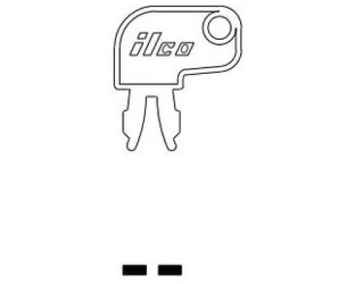 KABA ILCO CORP  CNA2 ST A12               Vehicle Key Blank, Steel, Nickel Plated, 12 Price Group, For Caterpillar