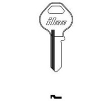 KABA ILCO CORP  1092VM NP A02  AL32312162              Cylinder Lock Key Blank, Brass, Nickel Plated, 2 Price Group, For Master